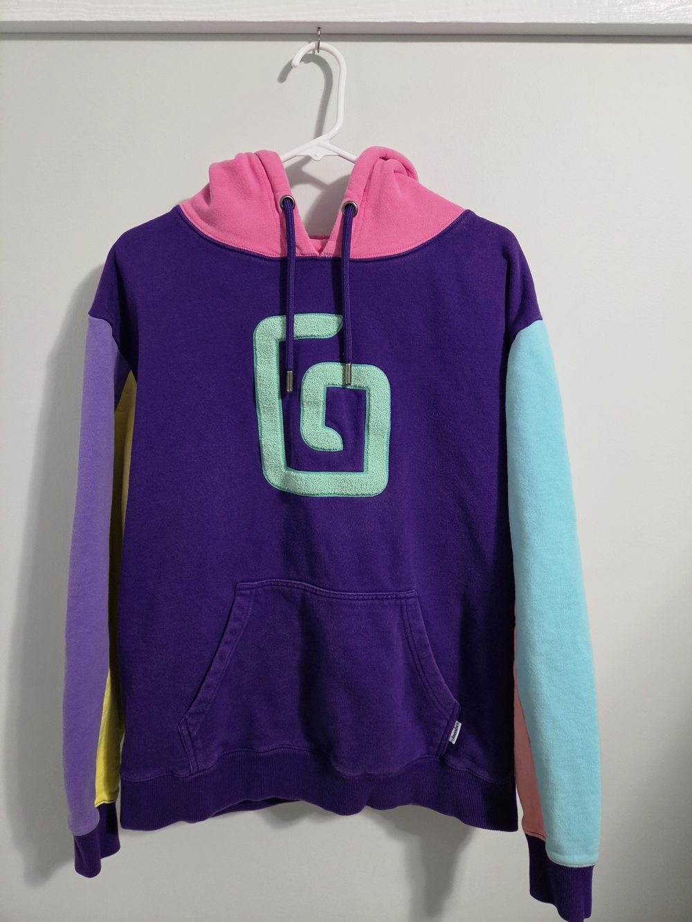 official Karl Jacobs Enchantment Hoodie from 2021 featuring a bright pink hood